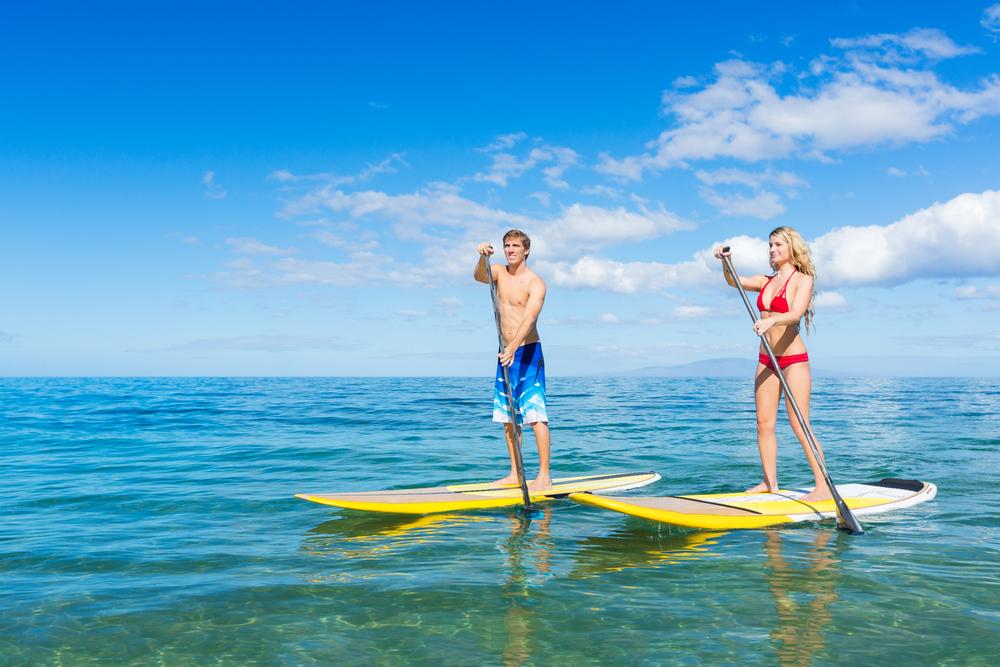 stand-up paddle boarding