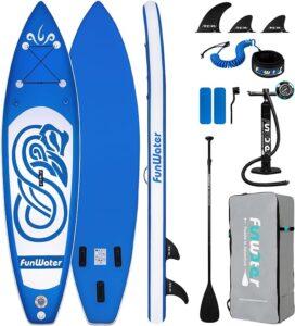 FunWater Paddle Board Dark Blue