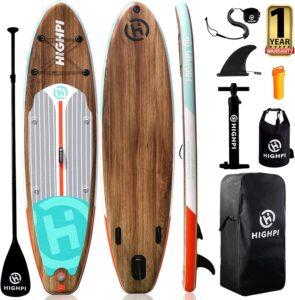 Highpi Paddle Board Classic Wood