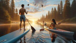 stand up paddle board vs kayak