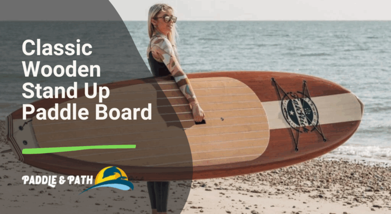 Wooden Stand Up Paddle Board